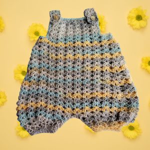 Crochet Baby Romper Safari Trips