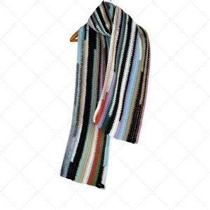 Crochet Long Bohemian Scarf