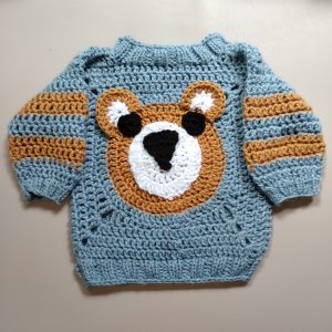 Teddy Bear Baby Jersey 0–6 Months